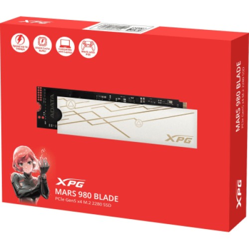 Накопитель SSD M.2 2280 4TB XPG MARS 980 BLADE ADATA (SMAR-980B-4TCS)