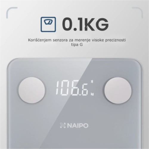 Весы напольные NAIPO NP-BS01