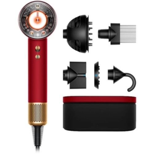 Фен Dyson HD16 Nural Red Velvet/Gold (594823-01)