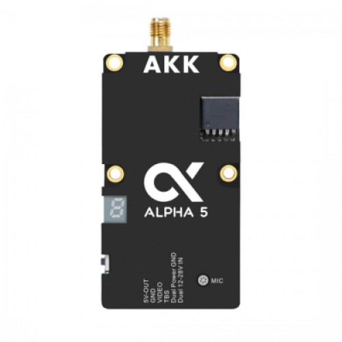 Видеопередатчик (VTX) AKK Alpha 5W 5.8GHz 80CH (58G5VTX)