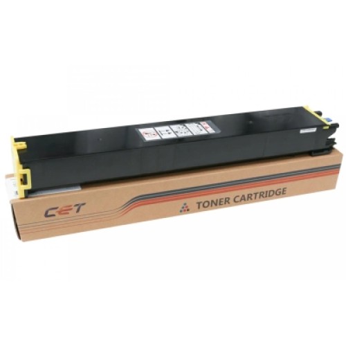 Тонер-картридж CET Sharp MX2651, MX-60FTYA/MX-61FTYA, 476г, 24K, yellow (CET141381)