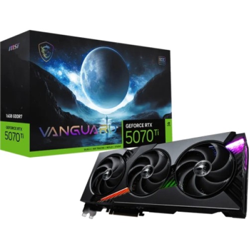 Видеокарта MSI GeForce RTX5070 Ti 16GB VANGUARD SOC (RTX 5070 Ti 16G VANGUARD SOC)