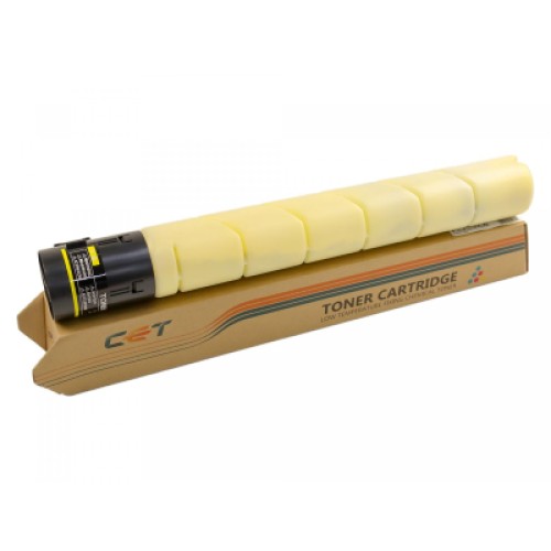 Тонер-картридж CET Konica Minolta TN-324Y, 550г, 26K yellow, chemical, Bizhub C258 (CET141253)