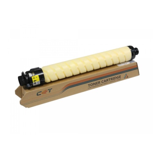 Тонер-картридж CET Ricoh MPC3003, 841814/841818, 359г, 18K yellow, chemical (CET6857Y)
