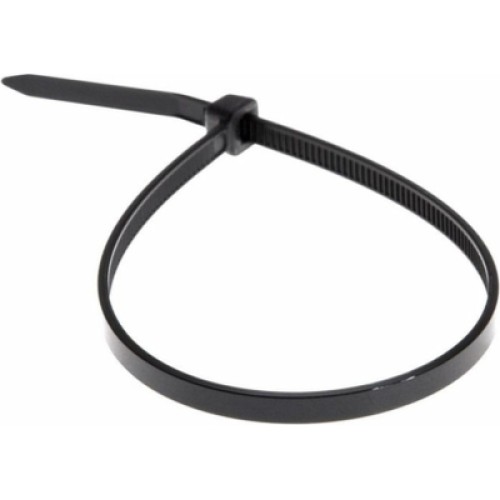Стяжка 80мм/3.0мм, black, 100 шт APRO (CT-B380)