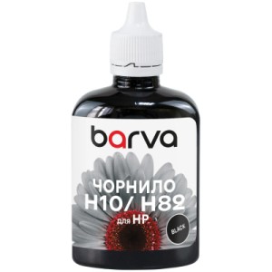 Чернила Barva HP 10/13/82/88 100ml black, water-soluble (H10-668)