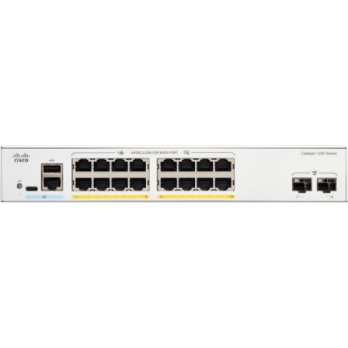 Коммутатор сетевой Cisco C1200-16P-2G