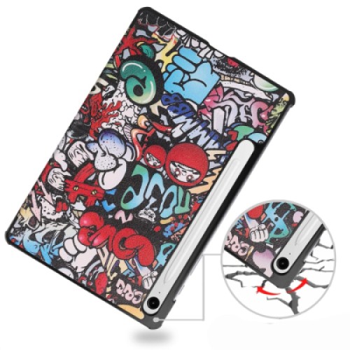 Чехол для планшета BeCover Smart Case Samsung Galaxy Tab S10 FE (SM-X520/SM-X526) 10.9" Graffiti (713285)