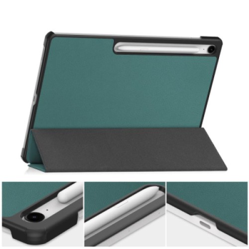 Чехол для планшета BeCover Smart Case Samsung Galaxy Tab S10 FE Plus (SM-X620/SM-X626) 13.1" Dark Green (713383)
