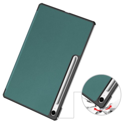 Чехол для планшета BeCover Smart Case Samsung Galaxy Tab S10 FE Plus (SM-X620/SM-X626) 13.1" Dark Green (713383)