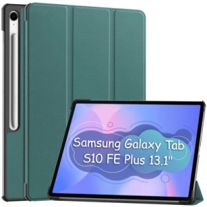 Чохол до планшета BeCover Smart Case Samsung Galaxy Tab S10 FE Plus (SM-X620/SM-X626) 13.1" Dark Green (713383)