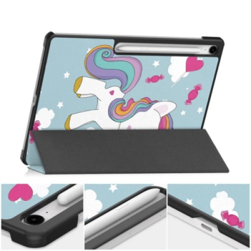 Чехол для планшета BeCover Smart Case Samsung Galaxy Tab S10 FE Plus (SM-X620/SM-X626) 13.1" Unicorn (713388)