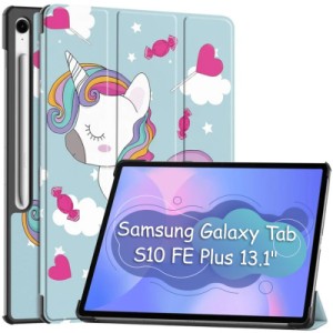 Чохол до планшета BeCover Smart Case Samsung Galaxy Tab S10 FE Plus (SM-X620/SM-X626) 13.1" Unicorn (713388)