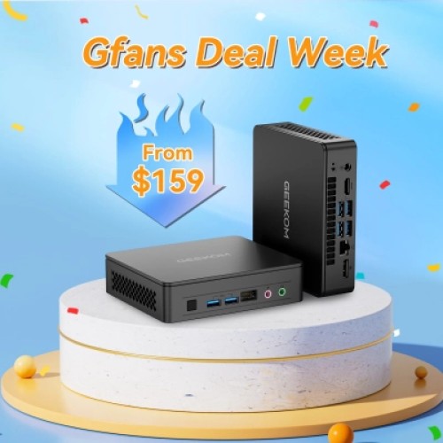 Компьютер GEEKOM Mini IT12 / i9-12900HK, 32, 1TB, WIN11Pro (GMIT12i912900HK-321T-EU)