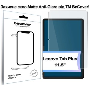 Стекло защитное BeCover Matte Anti-Glare Lenovo Tab Plus 11.5" (713438)