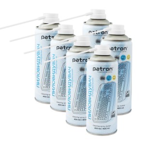 Чистящий сжатый воздух spray duster 400ml*6 Patron (CS-PN-F3-020-5)