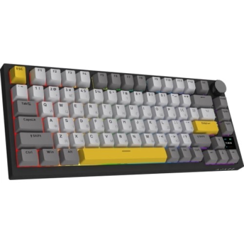 Клавиатура Ajazz AK820 Pro Gift Switch Black RGB USB/Wireless/Bluetooth UA Black (AK820PRO-G-BGY)