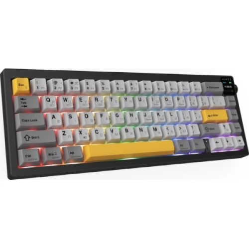 Клавиатура Ajazz AK650 Flying Fish Switch Black RGB USB/Wireless/Bluetooth UA Black (AK650-FF-BGY)