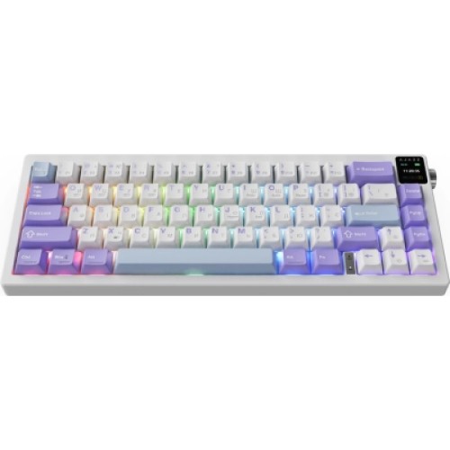 Клавиатура Ajazz AK650 Flying Fish Switch Purple RGB USB/Wireless/Bluetooth UA Purple (AK650-FF-PWB)