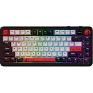 Клавіатура Ajazz AK820 MAX Avocado Switch Black RGB USB/Wireless/Bluetooth UA Black (AK820MAX-AS-BG)
