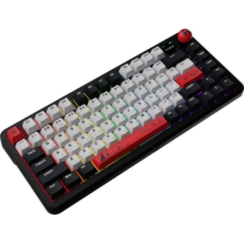Клавиатура Ajazz AK820 MAX Avocado Switch Black RGB USB/Wireless/Bluetooth UA Black (AK820MAX-AS-BG)