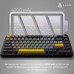 Клавиатура Ajazz AK820 MAX Magnetic switches Black RGB USB/Wireless/Bluetooth UA Black (AK820MAX-M-BGY)