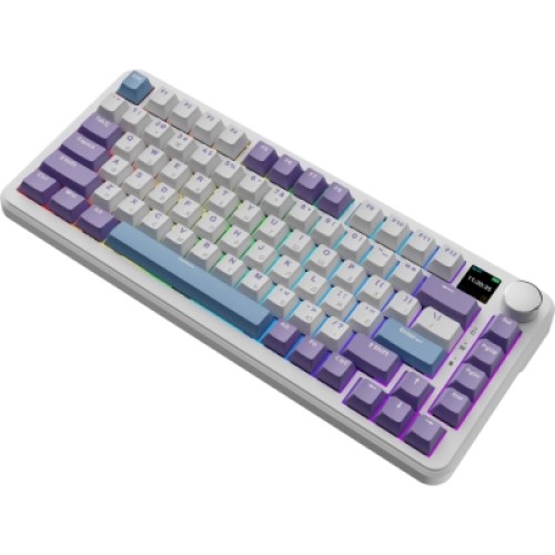 Клавиатура Ajazz AK820 MAX Magnetic switches Purple RGB USB/Wireless/Bluetooth UA Purple (AK820MAX-M-PWB)