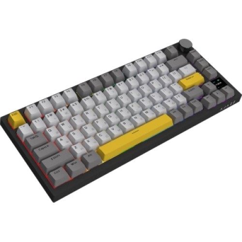 Клавиатура Ajazz AK820 Pro Flying Fish Switch Black RGB USB/Wireless/Bluetooth UA Black (AK820PRO-FF-BGY)