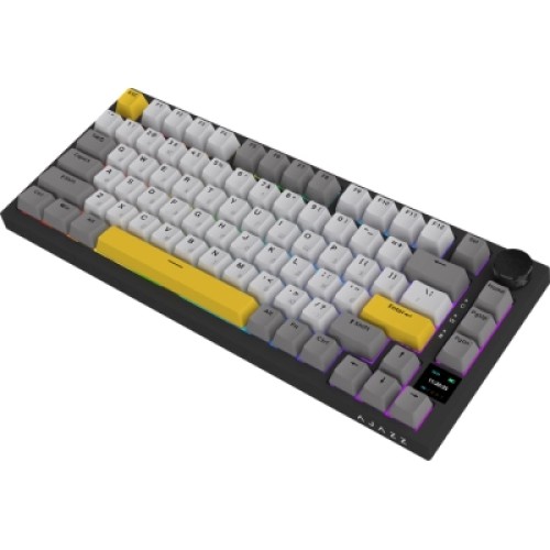 Клавиатура Ajazz AK820 Pro Flying Fish Switch Black RGB USB/Wireless/Bluetooth UA Black (AK820PRO-FF-BGY)
