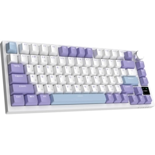 Клавиатура Ajazz AK820 Pro Flying Fish Switch Purple RGB USB/Wireless/Bluetooth UA Purple (AK820PRO-FF-PWB)
