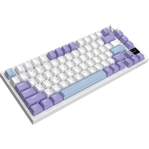 Клавиатура Ajazz AK820 Pro Flying Fish Switch Purple RGB USB/Wireless/Bluetooth UA Purple (AK820PRO-FF-PWB)