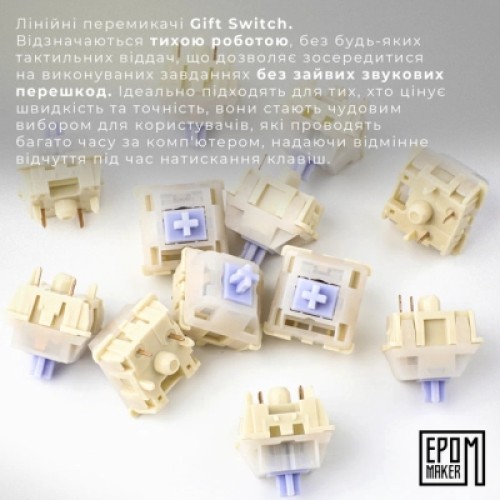 Клавиатура Epomaker AK820 Pro 75 Gift Switch Hot-Swap RGB USB/Wireless/Bluetooth/USB UA Black (AK820-PRO-B-G)
