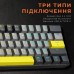 Клавиатура GamePro MK130G Pro Outemu Red Switch Hot-Swap 60 RGB USB/Wireless/Bluetooth Black (MK130G Pro)