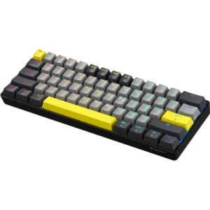 Клавіатура GamePro MK130G Pro Outemu Red Switch Hot-Swap 60 RGB USB/Wireless/Bluetooth Black (MK130G Pro)