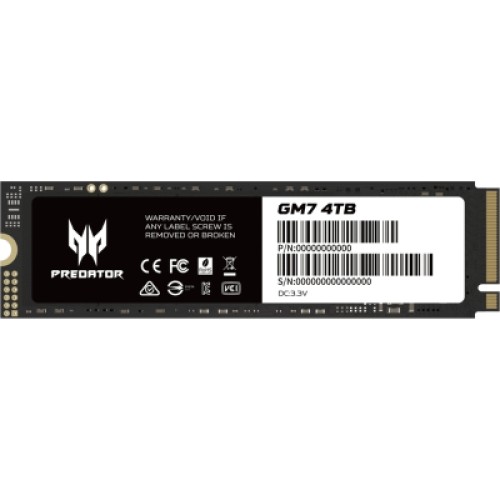 Накопитель SSD M.2 2280 4TB GM7 Acer Predator (BL.9BWWR.120)