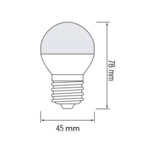 Лампочка Horoz ELITE SMD LED 6W 4200K Е27 480Lm (YT18146)