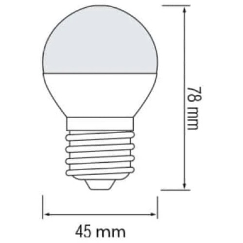 Лампочка Horoz ELITE SMD LED 6W 6400K Е27 480Lm (YT05010)