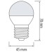 Лампочка Horoz ELITE SMD LED 6W 6400K Е27 480Lm (YT05010)