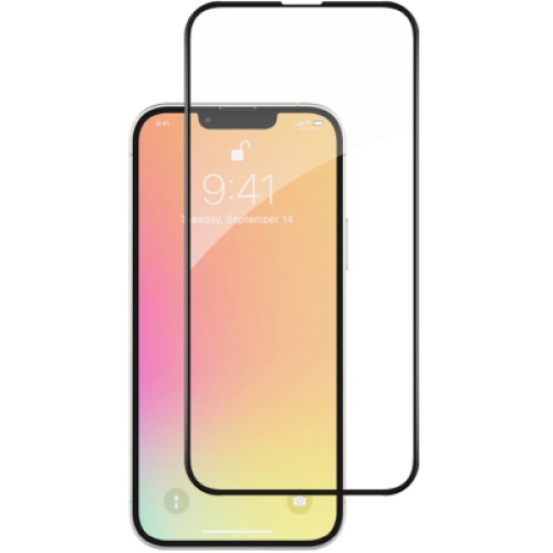 Стекло защитное ACCLAB Full Glue ESD Apple Iphone 13/13 Pro Black (1283126542527)