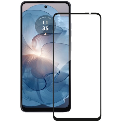 Стекло защитное ACCLAB Full Glue MOTO G24 Power Black (1283126591778)