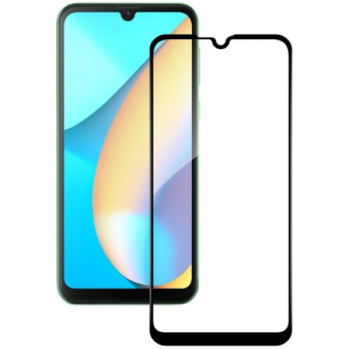 Стекло защитное ACCLAB Full Glue Oscal C20 Pro Black (1283126582042)