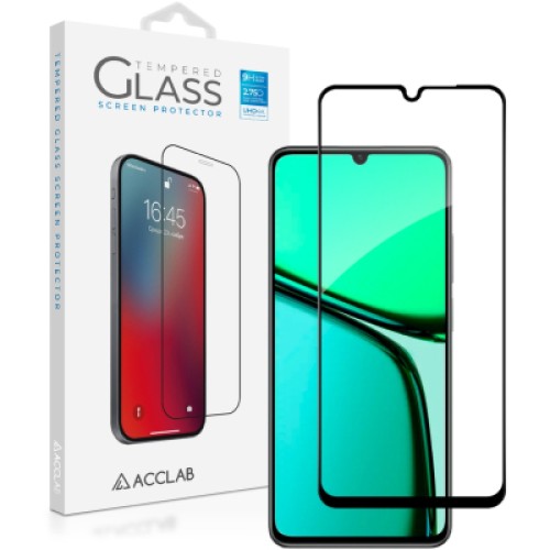 Стекло защитное ACCLAB Full Glue Realme C61 Black (1283126594038)