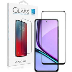 Скло захисне ACCLAB Full Glue Realme C67 Black (1283126590078)