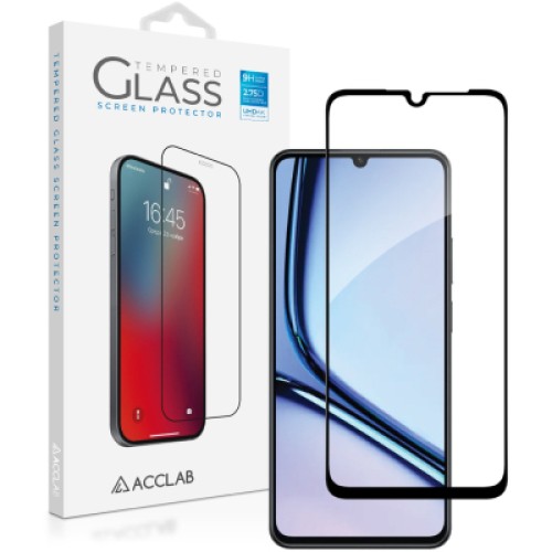 Стекло защитное ACCLAB Full Glue Realme Note 60X Black (1283126609015)