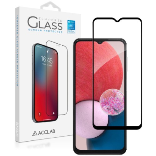 Стекло защитное ACCLAB Full Glue Samsung A13 4G Black (1283126524219)