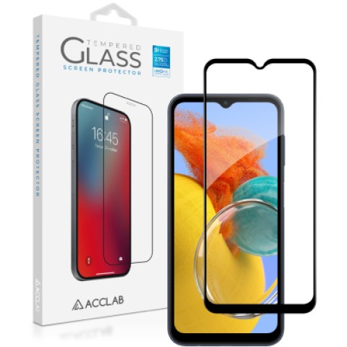 Стекло защитное ACCLAB Full Glue Samsung M14 Black (1283126579882)