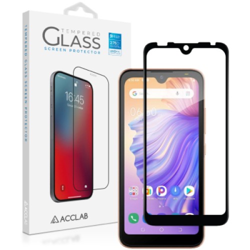 Стекло защитное ACCLAB Full Glue Tecno Pop 5 Go Black (1283126573347)