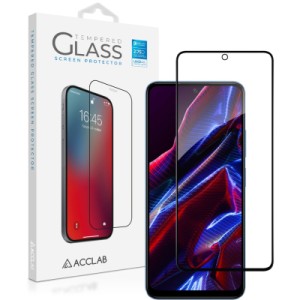 Скло захисне ACCLAB Full Glue Xiaomi Poco X5 Black (1283126567360)
