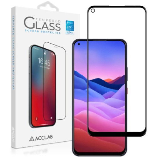 Стекло защитное ACCLAB Full Glue ZTE Blade V2020 Black (1283126508912)