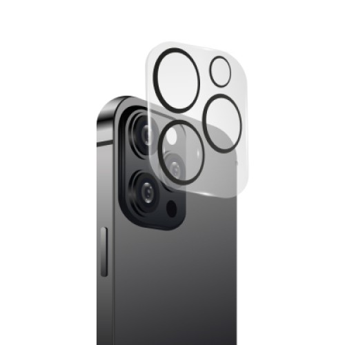 Стекло защитное Intaleo Camera Lens Apple Iphone 14 Pro/14 Pro Max Black (1283126576836)